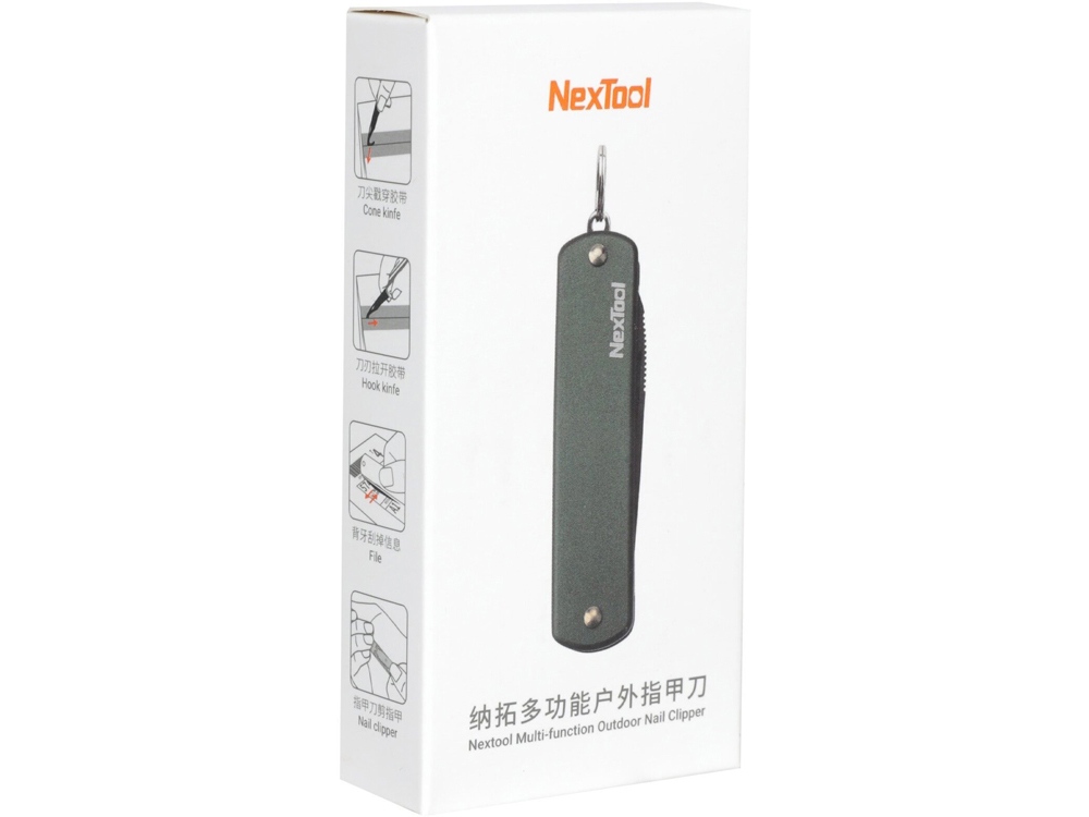 Мультитул-книпсер Nextool Multi Functional Nail Clipper, зеленый — изображение 3