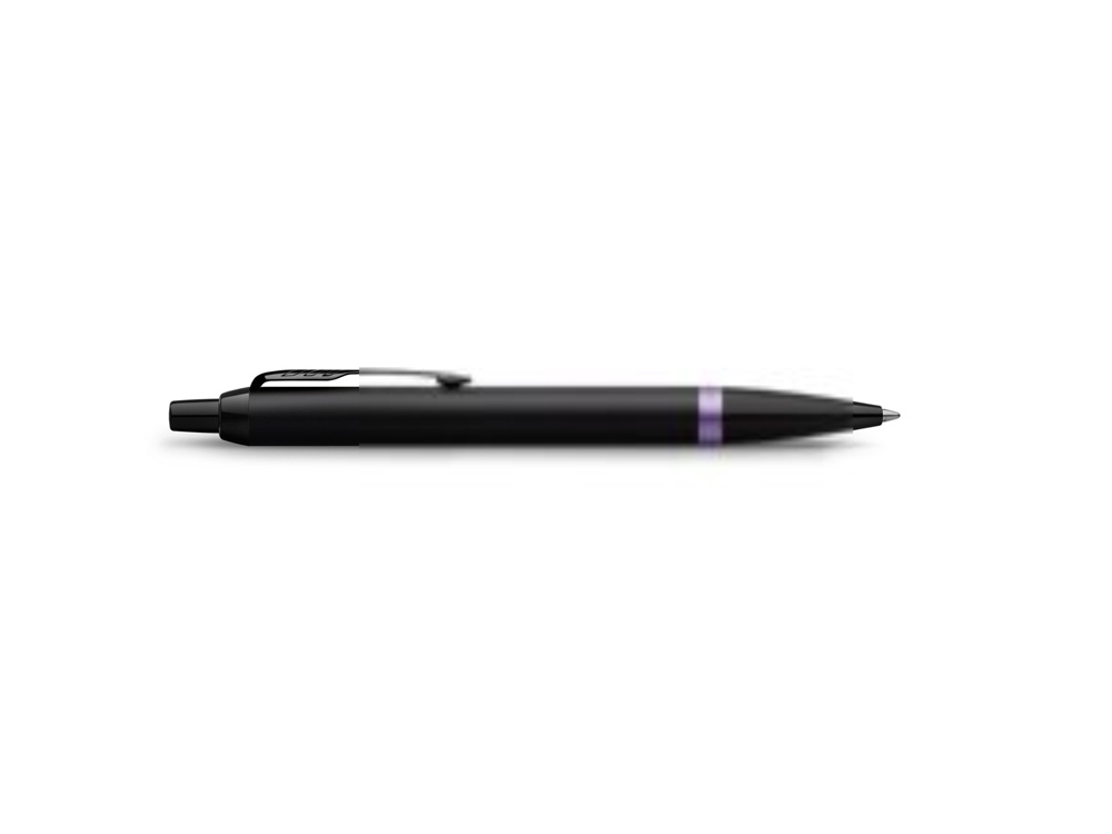Ручка шариковая Parker «IM Vibrant Rings Flame Amethyst Purple», черный, фиолетовый — изображение 3