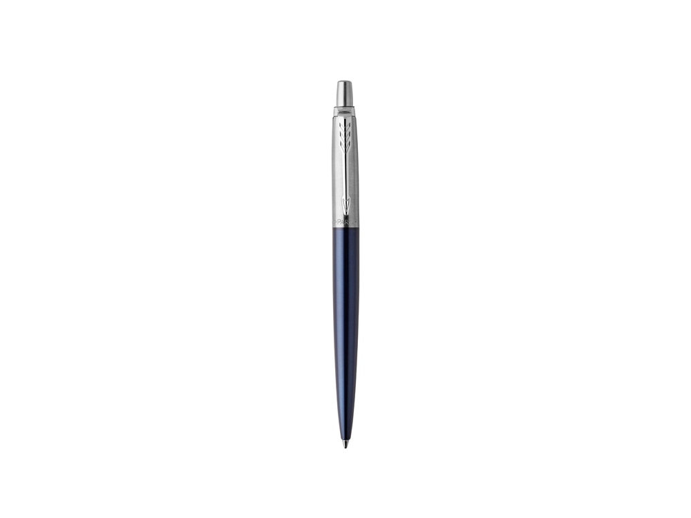Ручка шариковая Parker Jotter Essential, синий/серебристый — изображение 2
