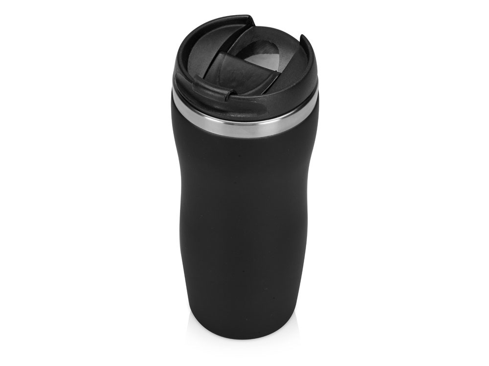 Термокружка «Double wall mug С1» soft-touch, 350 мл, черный