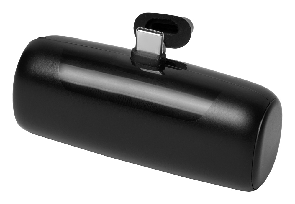 Внешний аккумулятор с разъёмом Type-C «Inject», 4000 mAh, черный — изображение 2