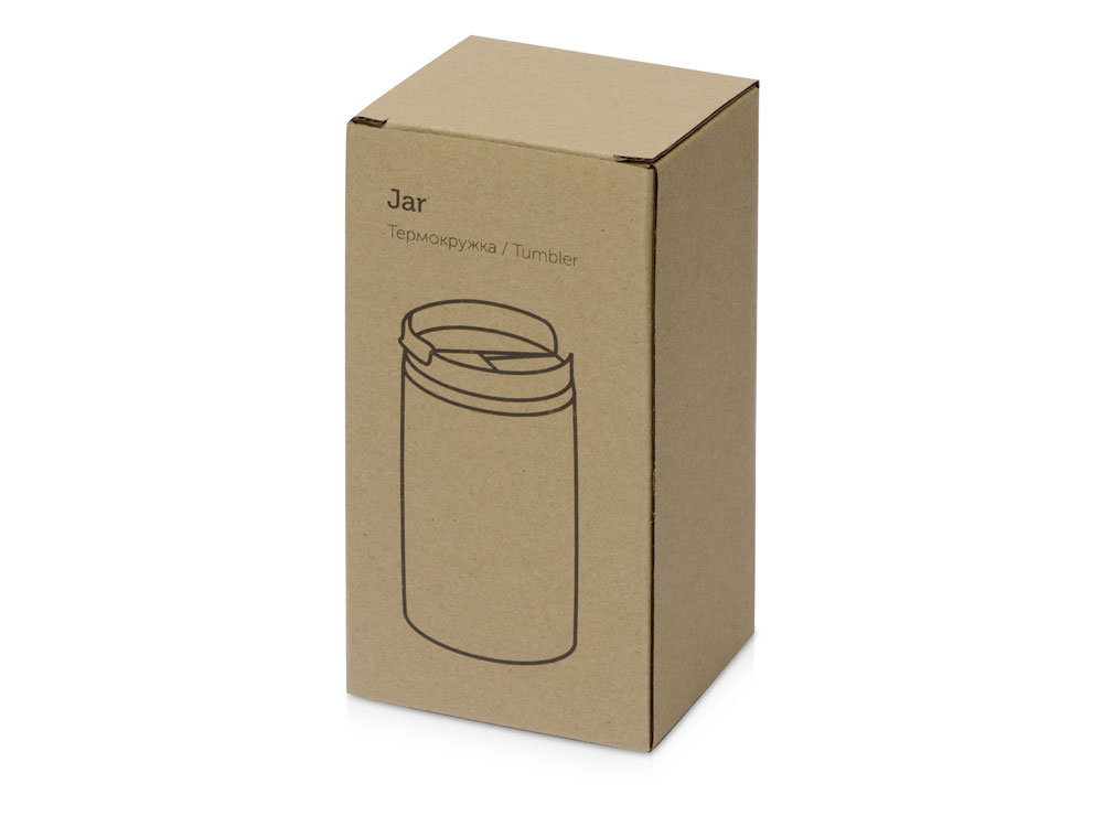Термокружка «Jar», серый — изображение 7