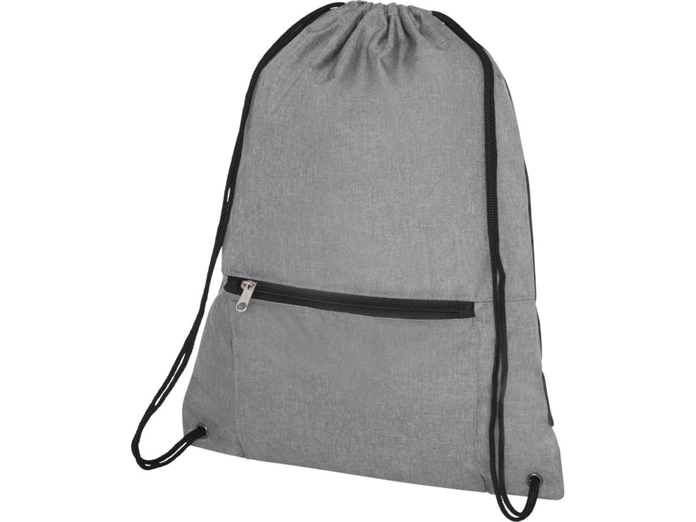 Складной рюкзак со шнурком «Coss», серый — изображение 2