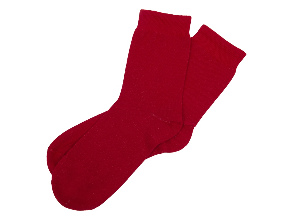 Носки однотонные «Socks» мужские, красный