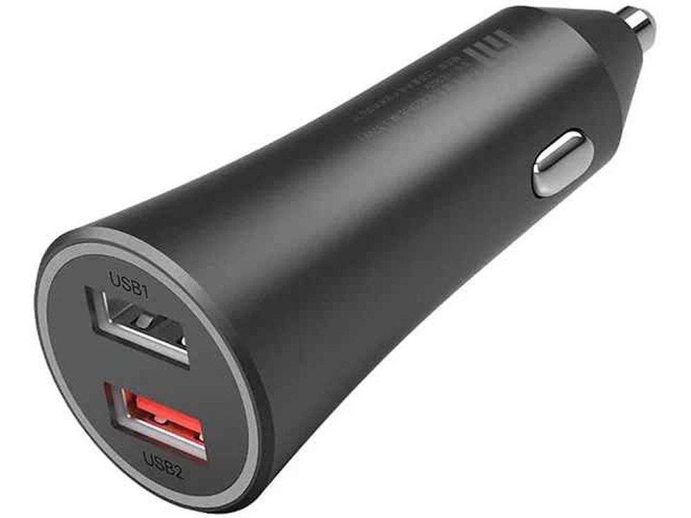 Устройство зарядное автомобильное «Mi 37W Dual-Port Car Charger», черный