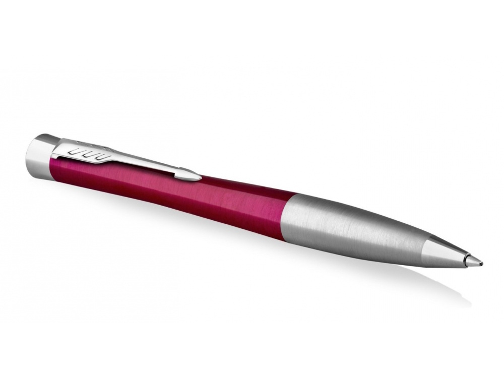 Шариковая ручка Parker Urban, розовый, серебристый — изображение 3