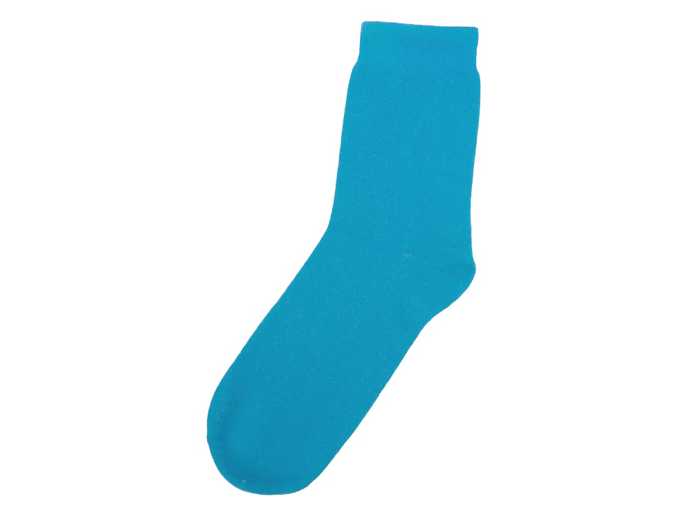 Носки однотонные «Socks» мужские, бирюзовый — изображение 2