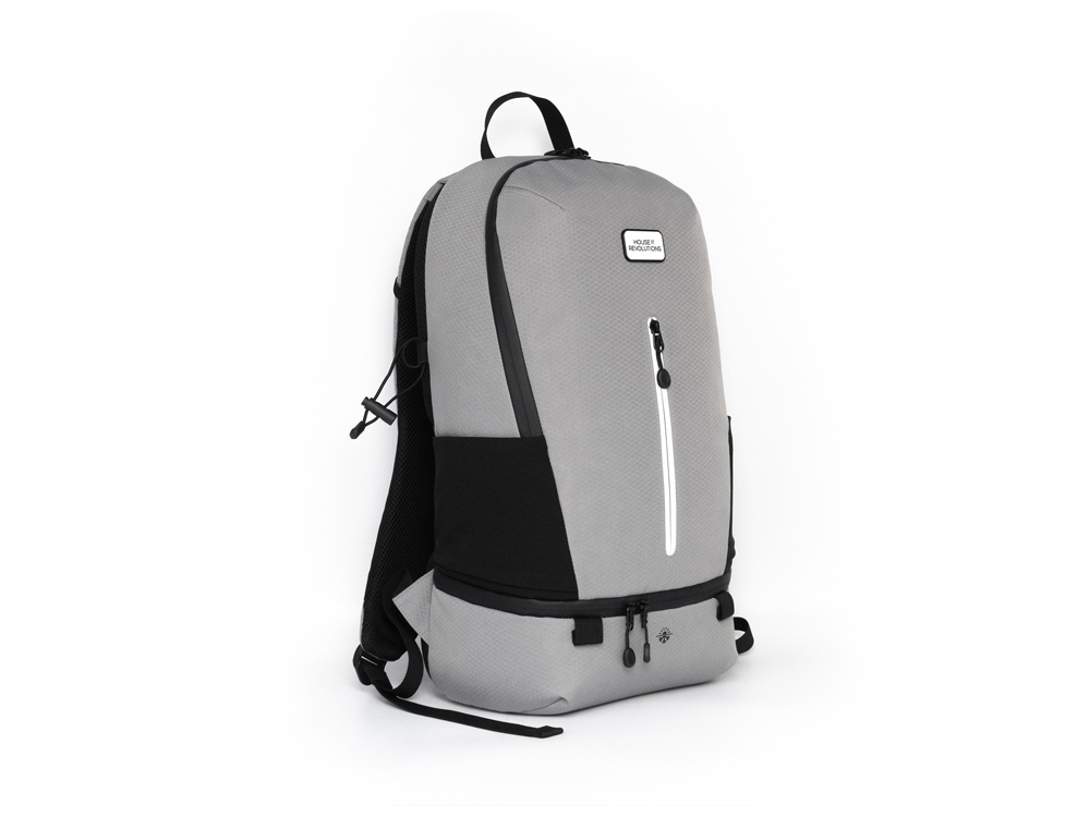 Рюкзак Nomad для ноутбука 15.6'' из водостойкого переработанного пластика с изотермическим отделением, серый — изображение 5