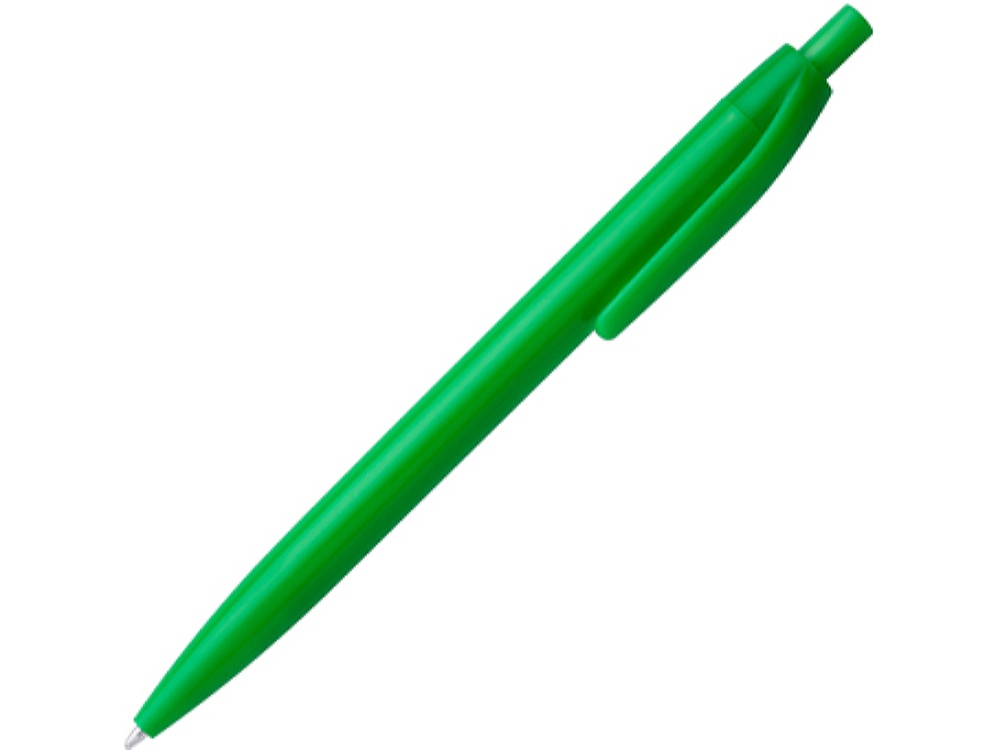 Ручка пластиковая шариковая STIX, зеленый