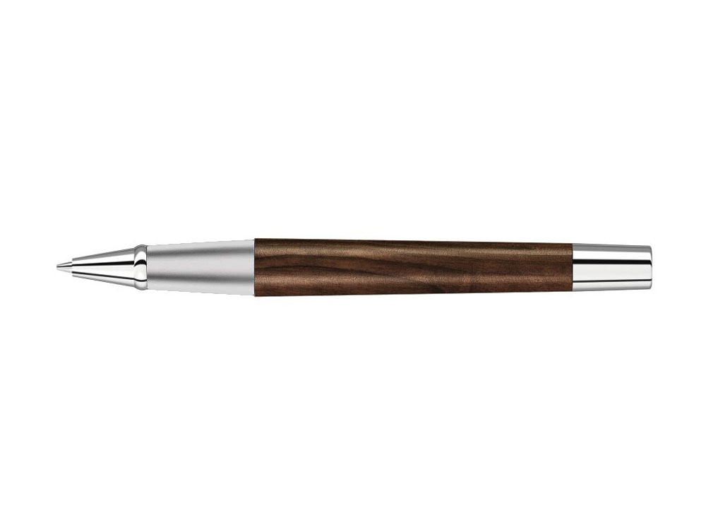 Ручка-роллер «Titan Wood R», коричневый/серебристый — изображение 2