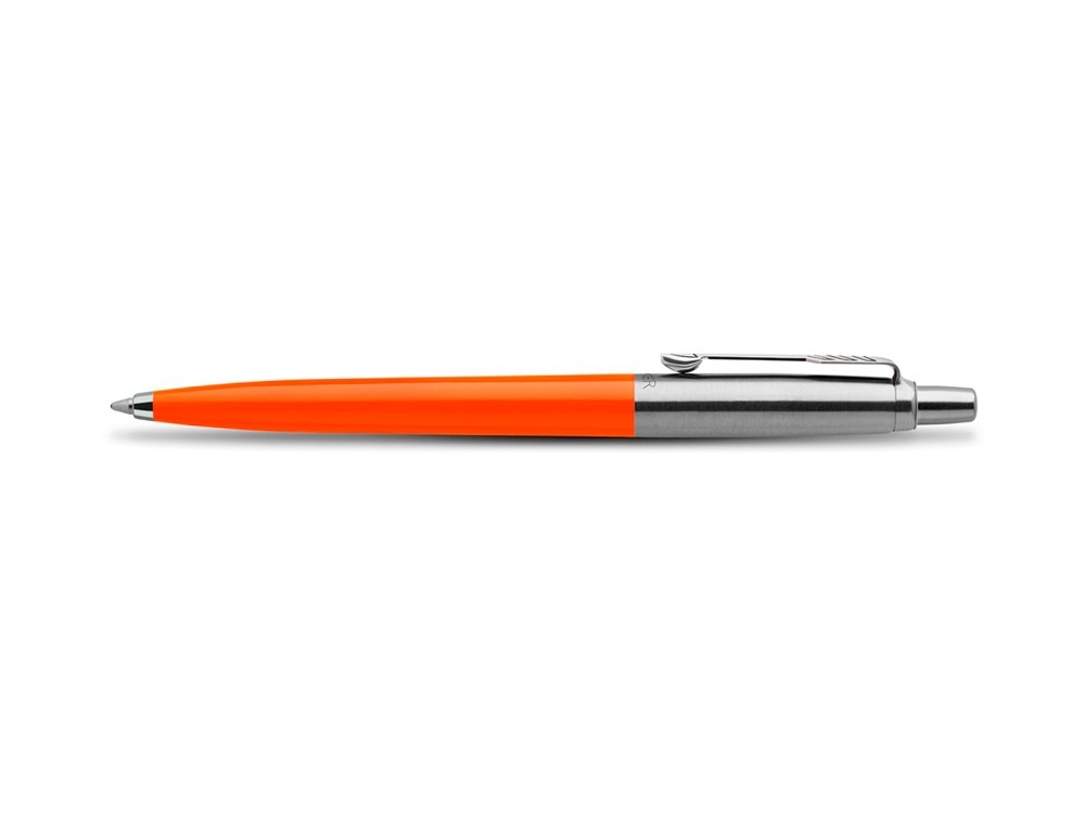 Ручка шариковая Parker Jotter Originals в эко-упаковке, оранжевый/серебристый — изображение 2