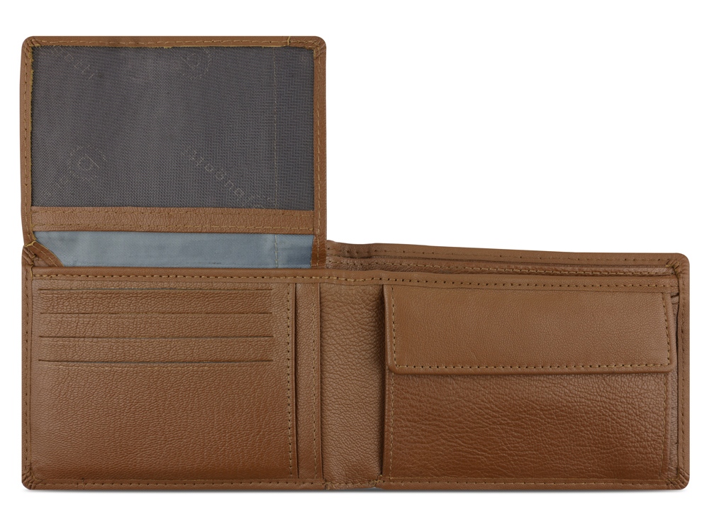 Портмоне «Banda» с защитой данных RFID, коричневый — изображение 4