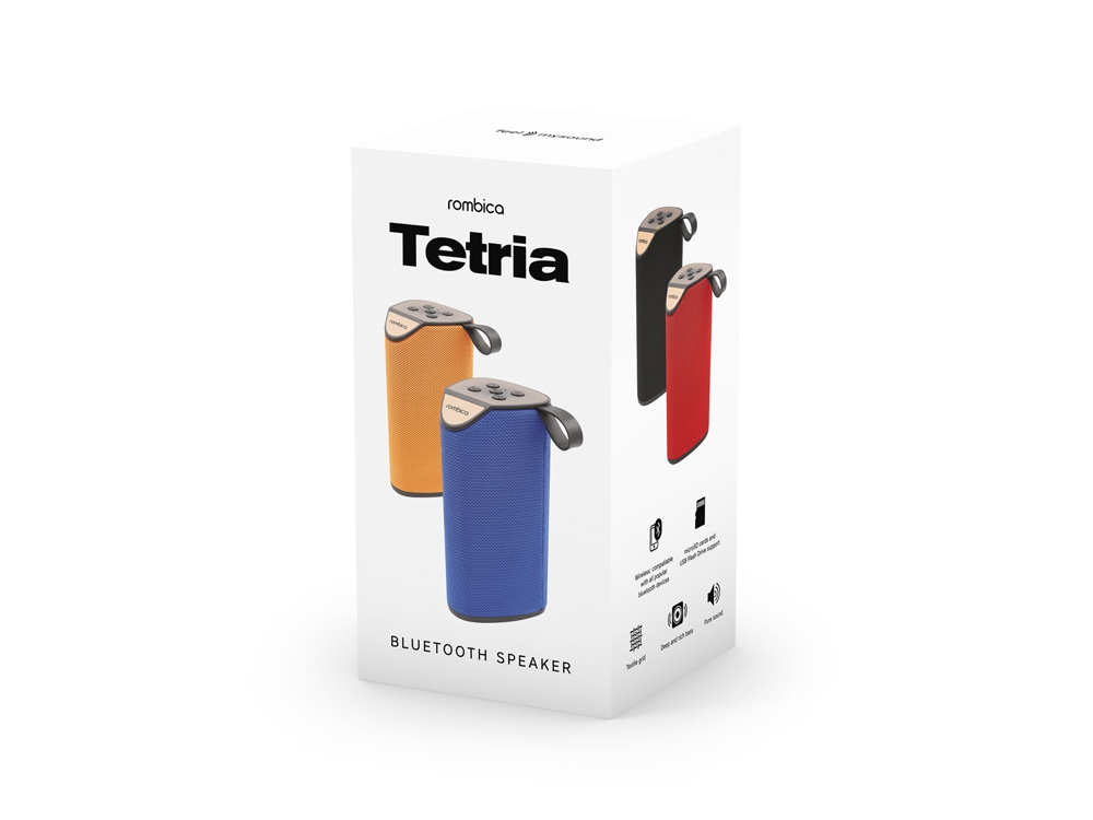 Портативная колонка «Mysound Tetria», серый — изображение 3