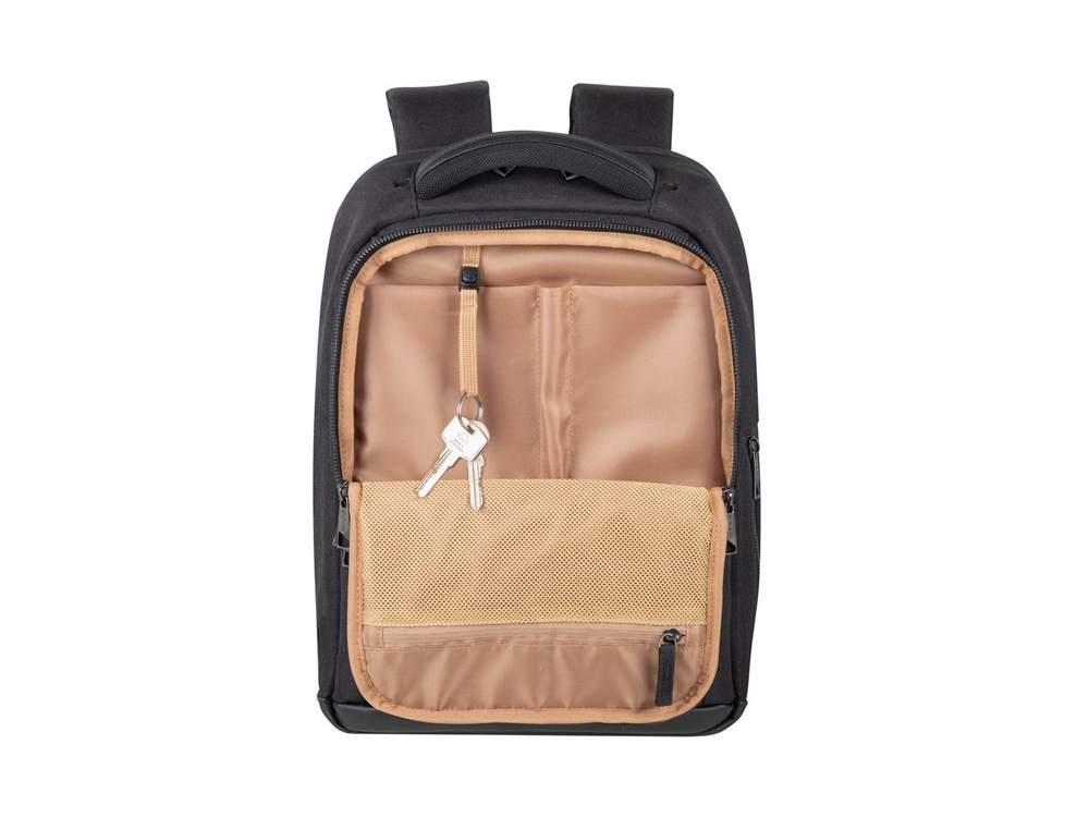 ECO рюкзак для MacBook Air 15 и ноутбука 14" из переработанного пластика, черный — изображение 19