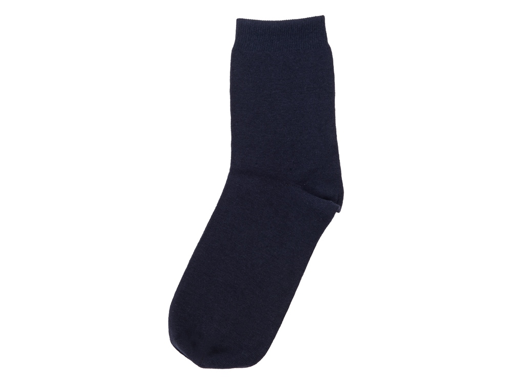 Носки однотонные «Socks» мужские, темно-синий — изображение 2
