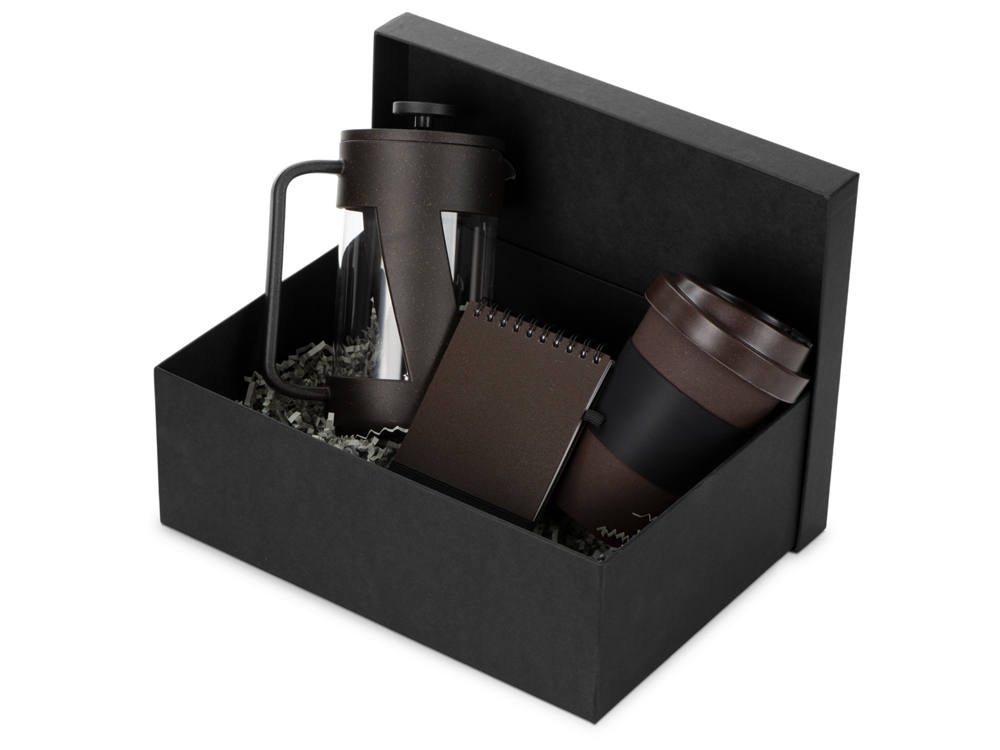 Подарочный набор «BeanBox», коричневый, черный — изображение 2