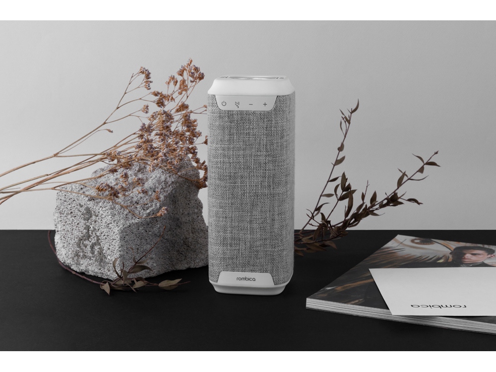 Портативная колонка «mySound Sola», 15 Вт, светло-серый — изображение 12