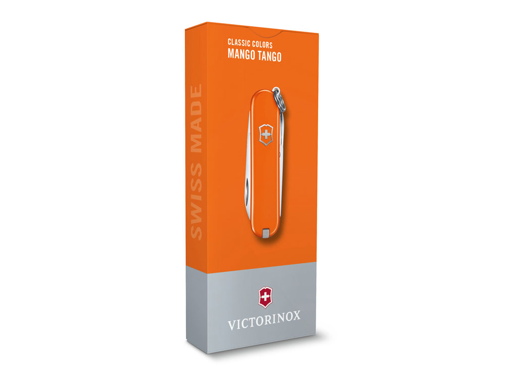 Нож-брелок Classic SD Colors «Mango Tango», 58 мм, 7 функций, оранжевый — изображение 3