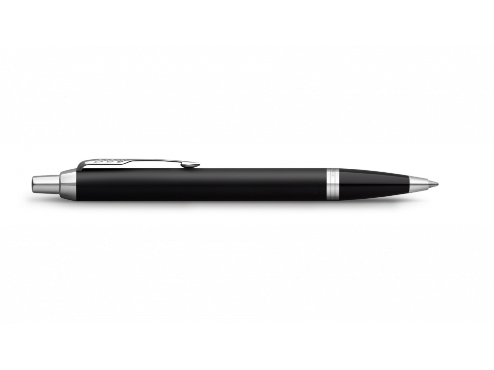 Ручка шариковая Parker IM, черный, серебристый — изображение 4