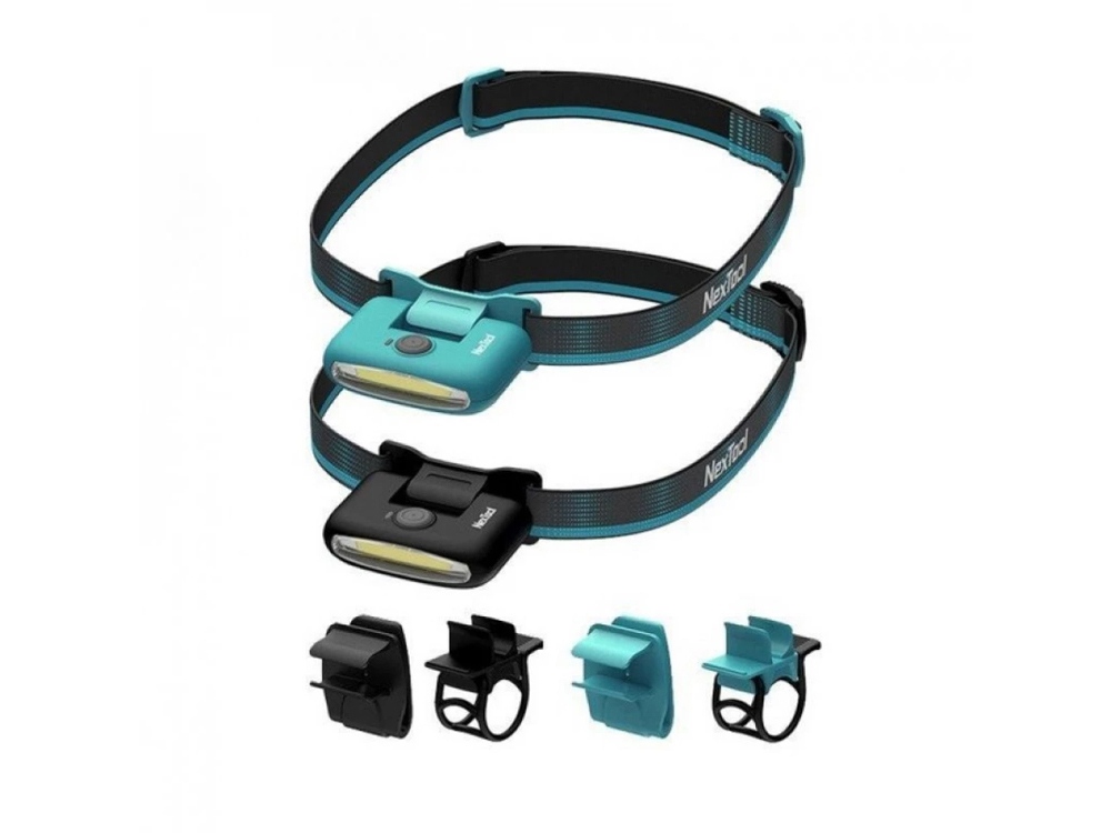 Фонарь налобный Nextool Multi Functional HeadLamp, синий — изображение 2