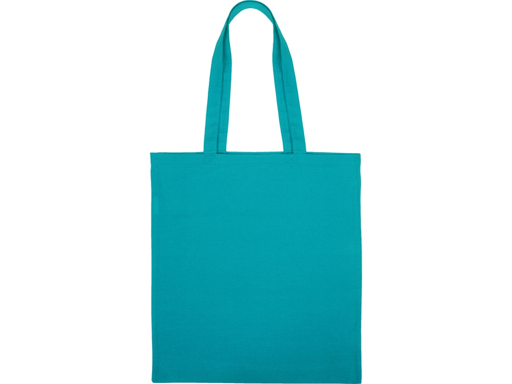 Сумка из хлопка «Carryme 140», 140 г/м2, бирюзовый — изображение 4