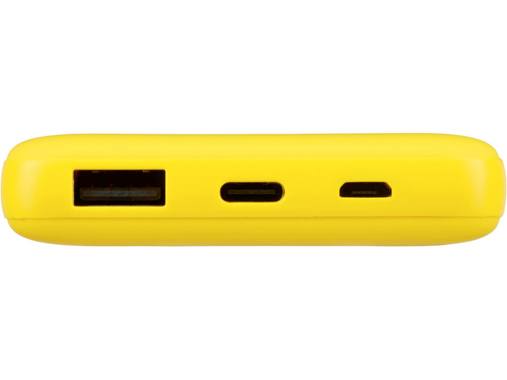 Внешний аккумулятор "Powerbank C2", 10000 mAh, желтый — изображение 4