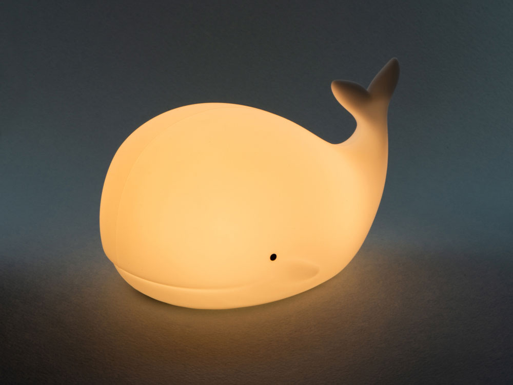 Ночник «Whale», белый — изображение 6