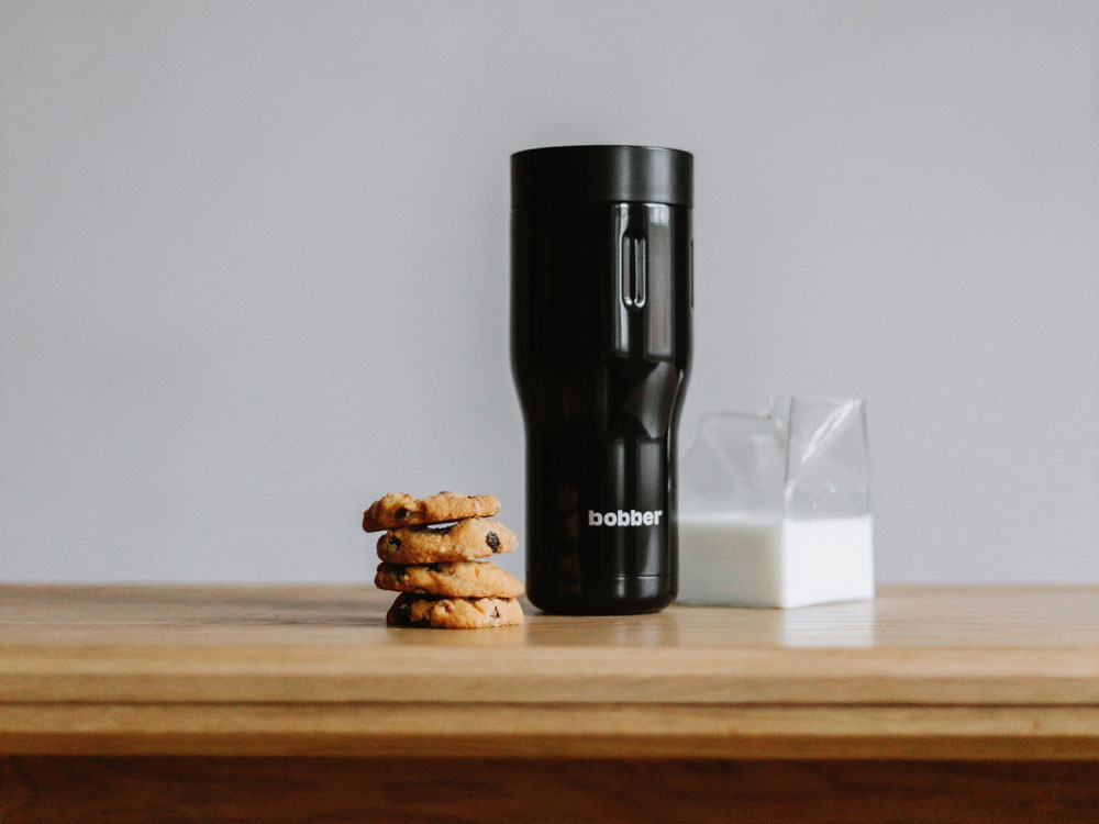 Вакуумная термокружка «Tumbler», 470 мл, черный — изображение 6