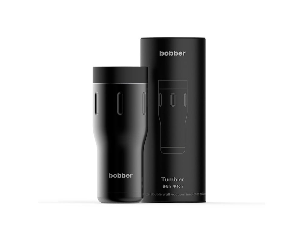 Вакуумная термокружка «Tumbler», 470 мл, черный